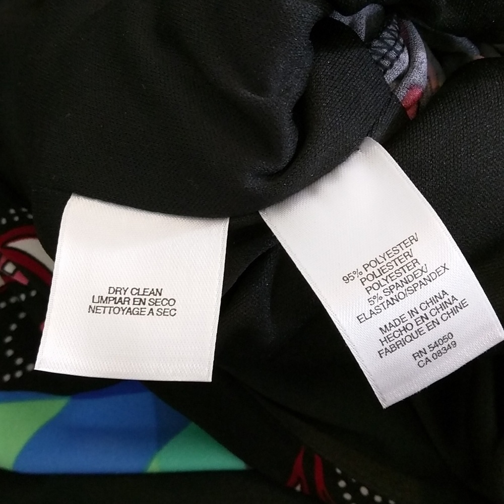 Evan-Picone Halter dress size 2P - Picture 3 of 3